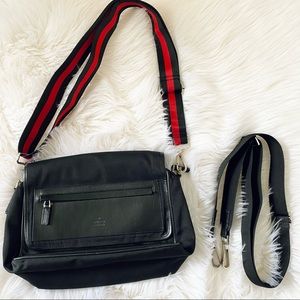 • SOLD • Authentic Gucci Messenger Black Bag